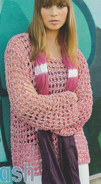 # 13 Mottled Pink Sweater