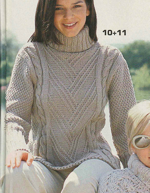 # 10 Roll Collar Sweater in Beige