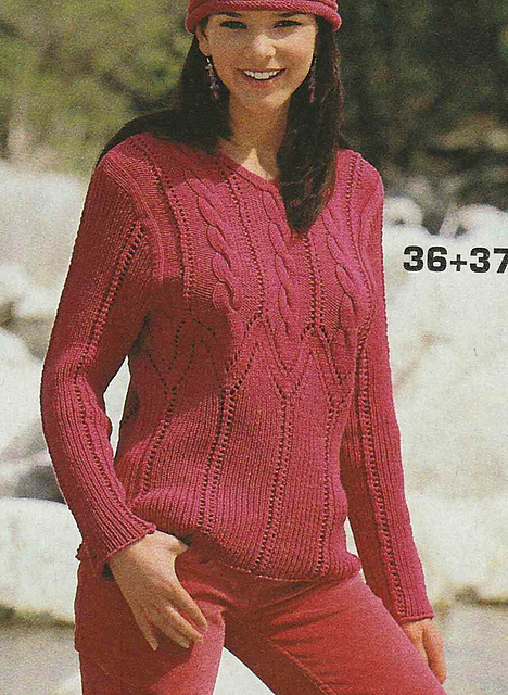 # 36 Sweater in Pink