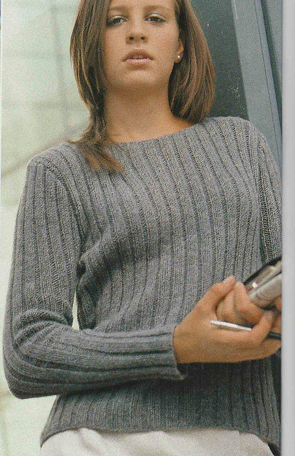 # 07 Grey Cashmere Sweater