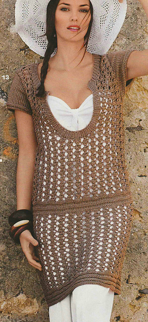 # 13 Lace Pattern Tunic