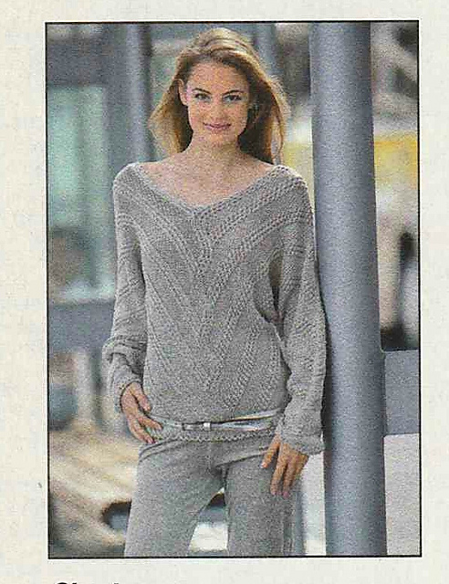 # 27 Sweater with Intergrated Sleeves
