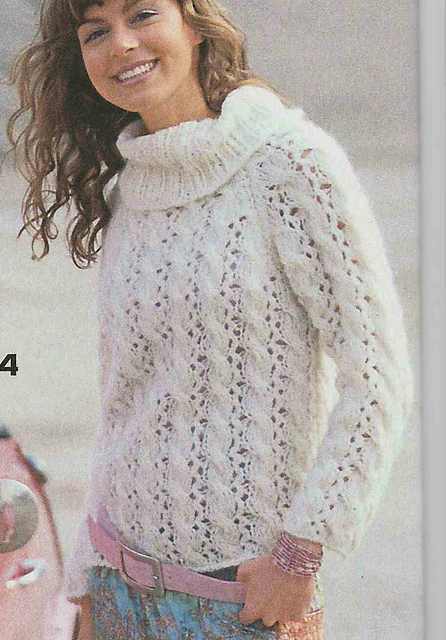 # 04 Raglan Sweater in Ecru