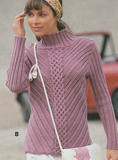 # 08 Sweater in Fuchsia