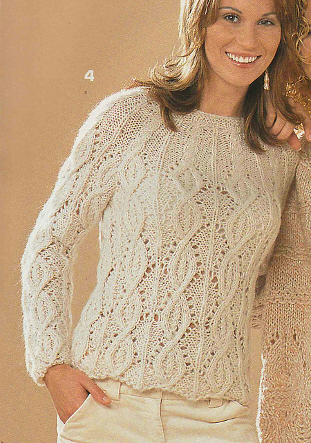# 04 Sweater with Round Yoke