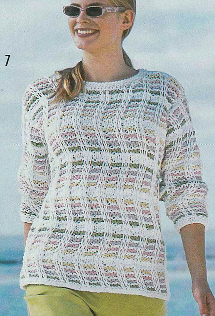 # 07 Sweater with Slipped Stitches