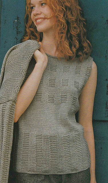 # 29 Twin-Set with Vertical Stripes (Top)