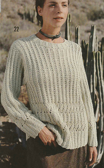 # 22 Sweater in Lime Green