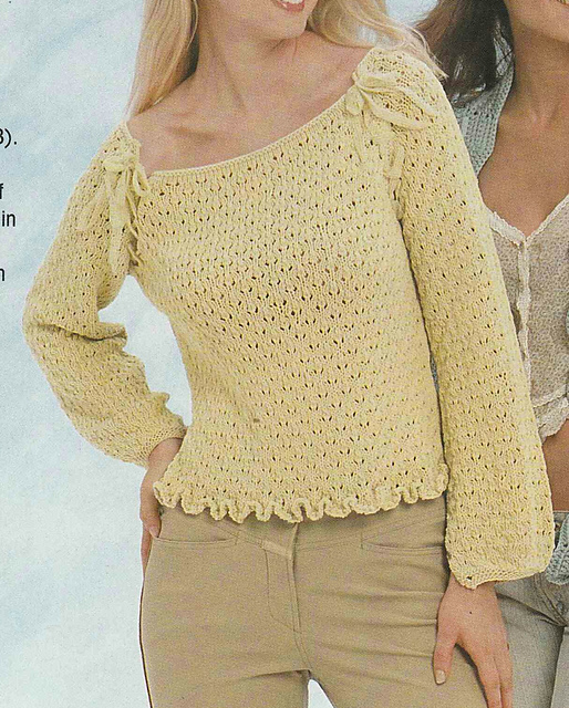 # 04 Raglan Sweater in Lime Green
