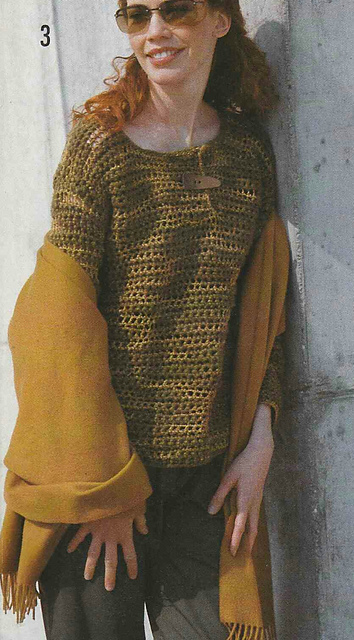 # 03 Crochet Sweater in Pistachio Green