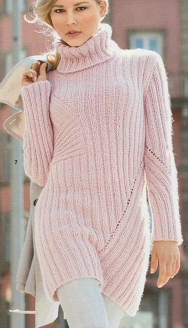 # 07 Pull long ceintré