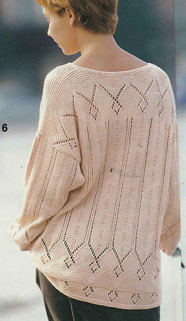 # 06 Patterned Sweater in Salmon