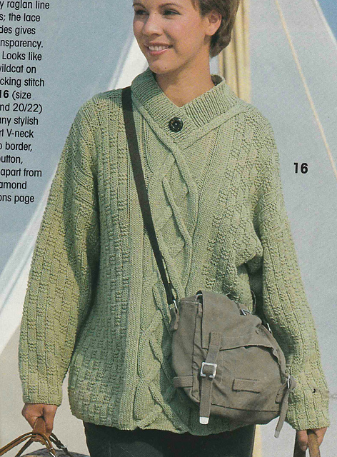 # 16 Sweater in Reed Green