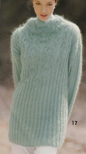 # 17 Mohair Sweater in Light Blue