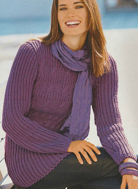 # 05 Sweater in Lilac