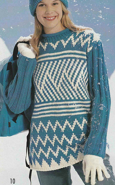 # 10 Jacquard Sweater