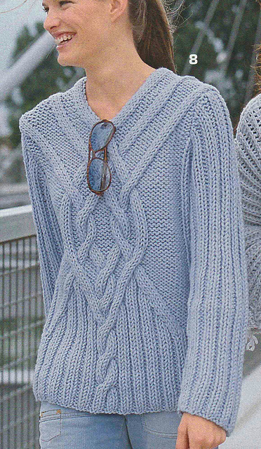 # 08 Sweater in Bleu