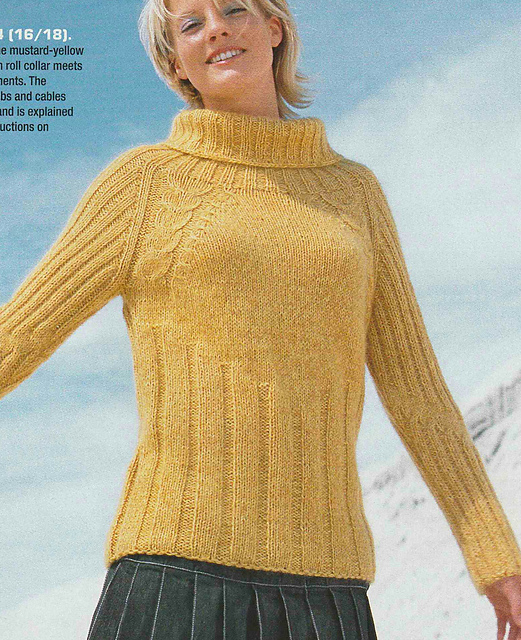 # 08 Yellow Mohair Sweater