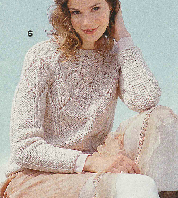 # 06 Sweater with Round Yoke