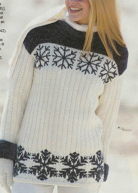 # 02 Pull en Jacquard