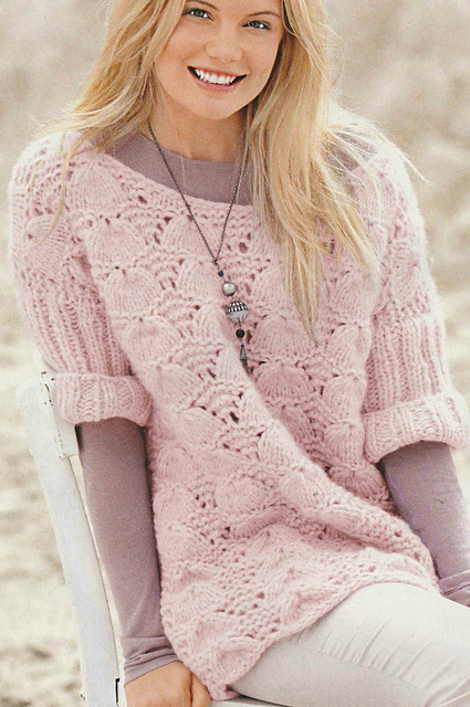 # 03 Oversize Sweater in Rose