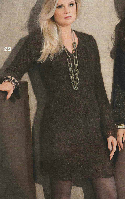 # 29 Brown Mohair Tunic