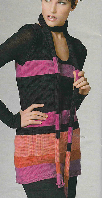 # 37 Woman's Pullover with Scarf