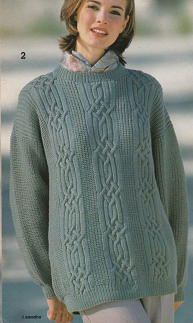 # 02 Bottle Green Patterned Sweater