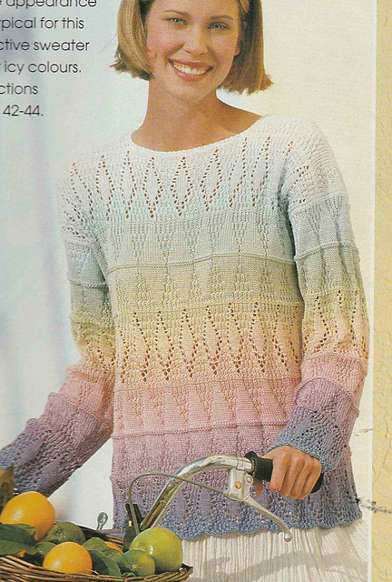 # 27 Pastel Sweater with Colour Changes