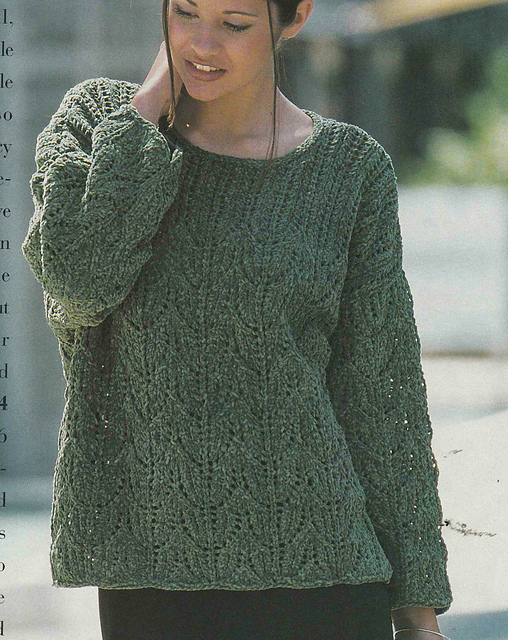 # 16 Chenille Sweater in Olive