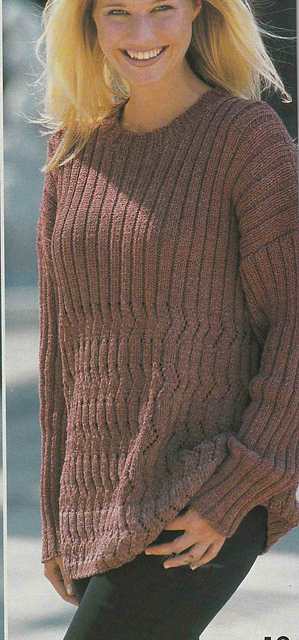 # 19 Lacy Sweater in Copper