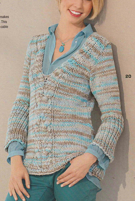 # 20 Cable Sweater