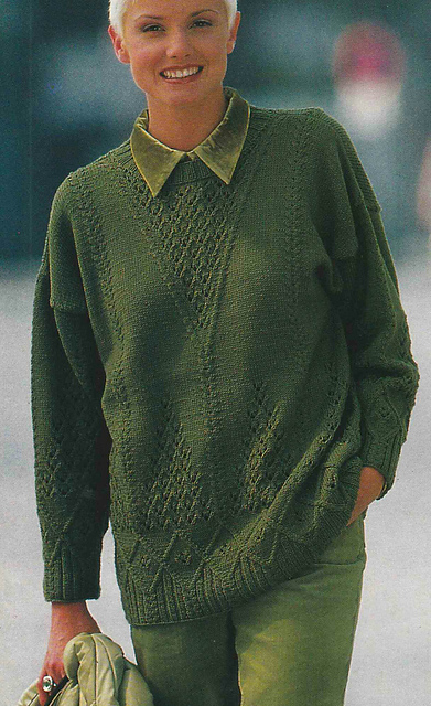 # 04 Pull vert mousse