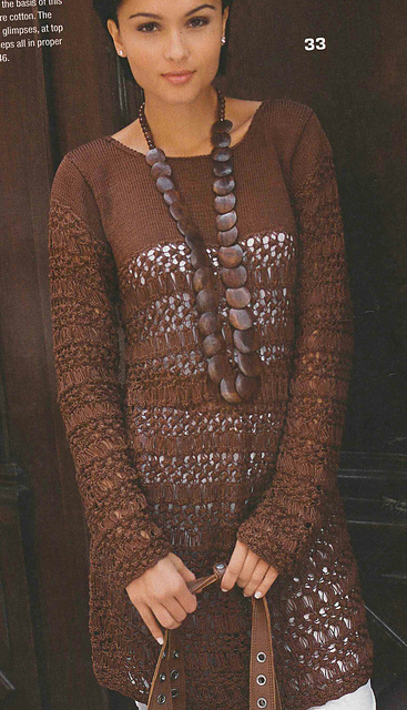 # 33 Sweater with Loop Pattern