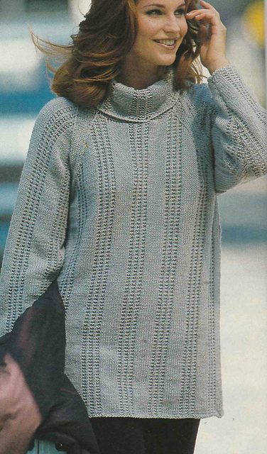 # 13 Grey Raglan Sweater