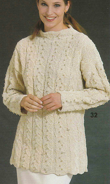 # 32 Chenille Sweater in Powder