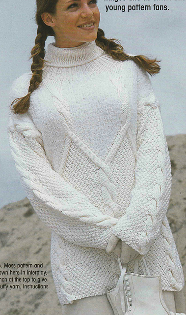 # 10 Material Mix Sweater