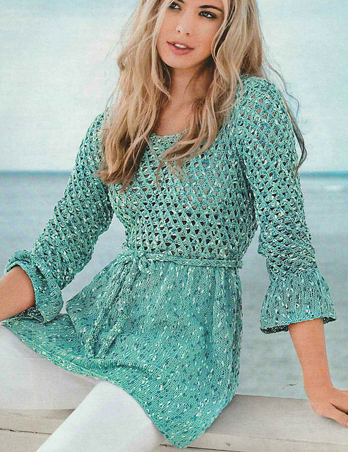 # 17 Tunique turquoise