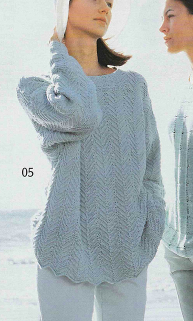 # 05 Pull à chevrons