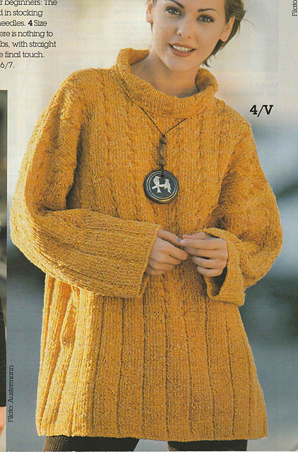 # 04 Chenille Sweater in Ochre