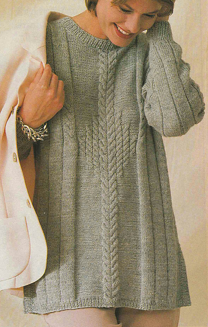 # 10 Patterned Sweater in Grey