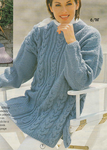 # 06 Patterned Sweater in Light Blue