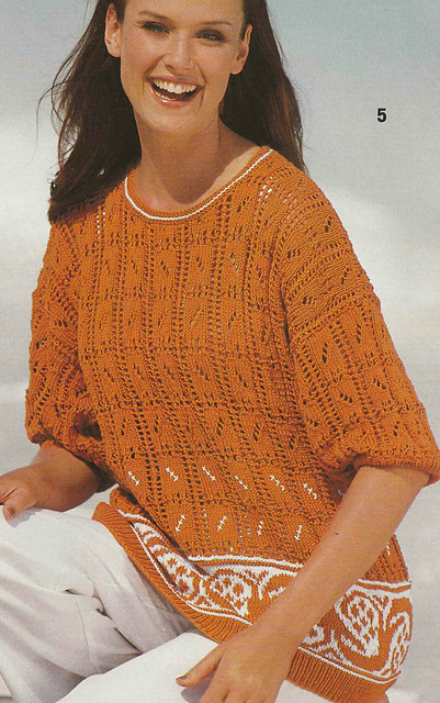 # 05 Sweater in Terracotta