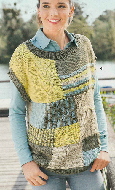 # 04 Débardeur en patchwork