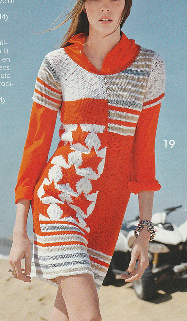 # 19 Robe avec différents motifs et couleurs