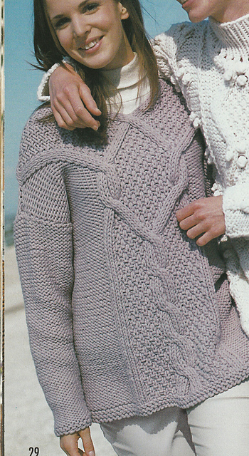 # 29 Sweater in Mauve
