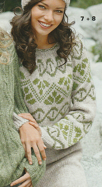 # 07 Pull à motif jacquard