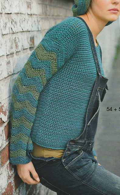 Ravelry: # 54 Pull au crochet pattern by Stricktrends Design Team