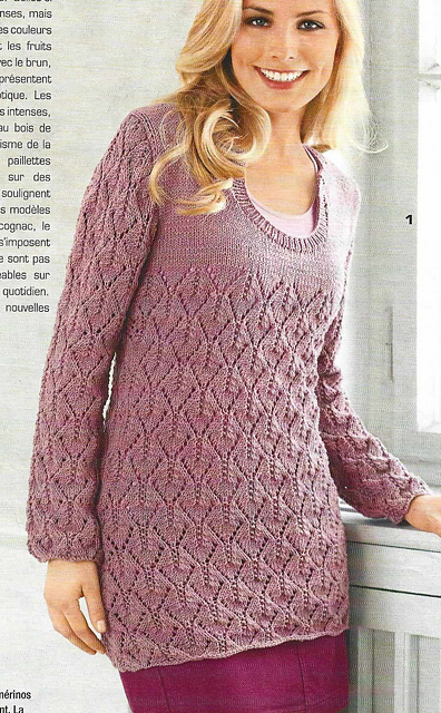 # 01 Tunique couleur bois de rose