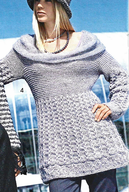 # 04 Pull cintré structuré gris